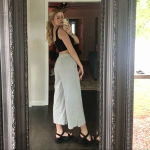 Ultra High Rise Wide Leg Trousers